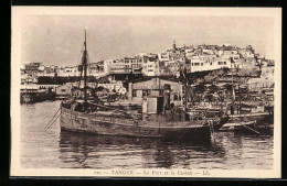 CPA Tanger, Le Port Et La Casbah  - Tanger