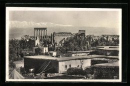 AK Baalbek, Tempelausgrabungen  - Líbano