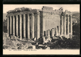 AK Baalbek, Temple De Bacchus  - Liban