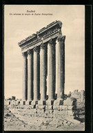 AK Baalbek, Six Colonnes Du Temple De Jupiter Heliopolitain  - Líbano