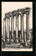 AK Baalbek, Vue De Deux Temples  - Liban