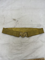 US Navy Late 1800s Officer’s Belt And Buckle Set - Uniformes