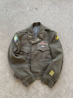 WW2 US Army 17th Airborne Officer’s Ike Jacket Combat Medic - Divise