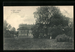 AK Plön I. Holst., Blick Auf Ein Wohnhaus  - Plön