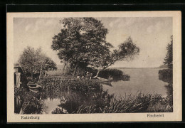 AK Ratzeburg, Fischerei Idyllisch Am See Gelegen  - Ratzeburg