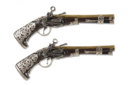 A Rare And Important Pair Of Flintlock Pistols - Armas De Colección