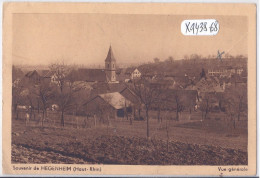 HEGENHEIM- SOUVENIR DE HEGENHEIM- VUE GENERALE - Altri & Non Classificati