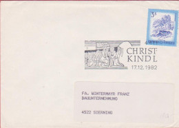 Brief 1974 - Mi.1442 (2) : Freimarke : Schönes Österreich - Bischofsmütze - Salzburg , SST 4411 Christkindl - FDC