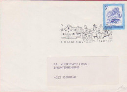 Brief 1974 - Mi.1442 (5) : Freimarke : Schönes Österreich - Bischofsmütze - Salzburg , SST 4411 Christkindl - FDC