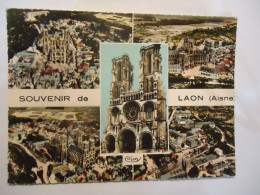 FRANCE   POSTCARDS 1964  LAON AISNE  PANORAMA - Other & Unclassified