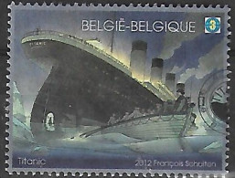 2012 Belgica Transporte Barco Titanic 1v. - Ships