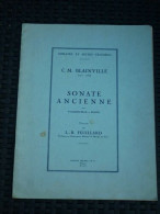 Blainville Sonate Ancienne Pour Violoncelle Et Piano Transcrite Par Feuillard - Spartiti