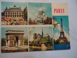 FRANCE POSTCARDS PANORAMA PARIS 1963 - Otros & Sin Clasificación