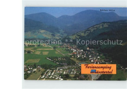 72184920 Muenstertal Schwarzwald Feriencamp Fliegeraufnahme Muenstertal - Altri & Non Classificati