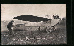 AK Flugzeug Jeannin Eindecker  - Other & Unclassified