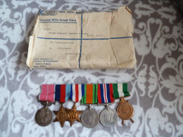  WW 2 British Empire Medal Group To Flight Sergeant RAF - Luchtmacht