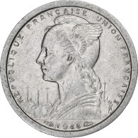 Afrique De L'Ouest, Franc, 1948, Monnaie De Paris, Aluminium, TTB+, KM:4 - Autres – Afrique