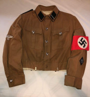 German WWII NSKK Shirt - Uniformes