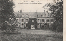 C17-80) ENVIRONS D ' AILLY SUR NOYE - SOMME - LE CHATEAU DE FLERS SUR NOYE - ( 2 SCANS ) - Ailly Sur Noye