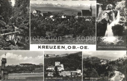 72183913 Kreuzen Bad Wolfschlucht Wasserfall Bad-Kreuzen Burg Markt Kreuzen Bad - Altri & Non Classificati