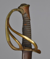  Rare Civil War Sword M1840 Cavalry Officer's Saber American - Messen