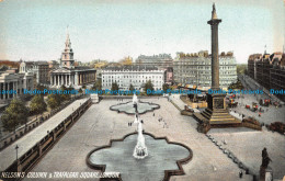 R113047 Nelsons Column And Trafalgar Square. London - Otros & Sin Clasificación