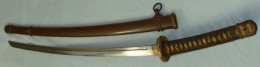 WWII Japanese Army Officer's Kai Gunto Sword - Messen