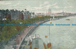 R113075 Thames Embankment. London. 1907 - Otros & Sin Clasificación