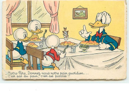 N°7725 - Donald à Table Avec Ses Neveux - Disneyland