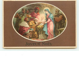 N°9842 - Carte Fantaisie - Joyeux Noël - Nativité - Otros & Sin Clasificación