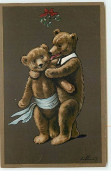 N°9375 - Carte Illustrateur - Ellam - Teddy Bear - Ours - Nounours - Andere & Zonder Classificatie