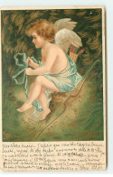 N°18447 - Clapsaddle - Ange-Cupidon Jouant Avec Un Ruban - Autres & Non Classés