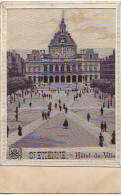 N°12851 - Tissée Soie - Saint-Etienne - Hôtel De Ville - Autres & Non Classés