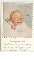 N°7600 - Carte Fantaisie - MM Vienne N°923 - Bébé Ayant Peur D'une Araignée - Baby's