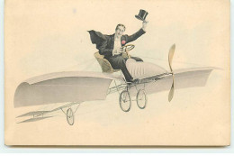 N°19558 - MM Vienne N°585 - Homme En Costume Pilotant Un Avion - Vienne