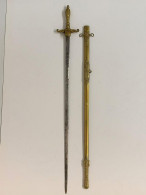 US Model 1840 Medical Officer's Sword - Blankwaffen