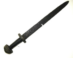 Medieval Viking Era Iron Sword With Handle - Blankwaffen