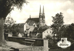 72183045 Goerlitz Sachsen Blick Vom Nikolaifriedhof Zur Peterskirche Goerlitz - Goerlitz