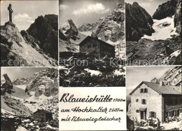 72182985 Blaueishuette Am Hochkalter Mit Blaueisgletscher Blaueishuette - Berchtesgaden