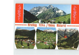 72182764 Hirschegg Kleinwalsertal Vorarlberg Seilbahn Widderstein Gesamtansicht  - Andere & Zonder Classificatie