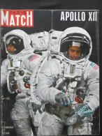 Paris Match N°1072 22 Novembre 1969 Apollo XII, Trois Nouveaux Héros Conrad; Bean Et Gordon - Testi Generali