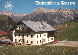 72182609 Steeg Tirol Edelweisshaus Kaisers  Steeg Tirol - Autres & Non Classés