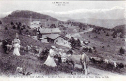 73 - Savoie -   AIX Les BAINS - Le Mont Revard Et Le Mont Blanc - Vaches Au Paturage - Aix Les Bains