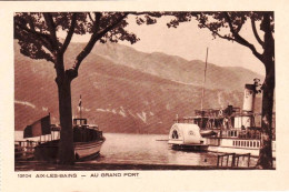 73 - Savoie -  AIX Les BAINS -  Au Grand Port - Aix Les Bains