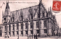 76 - Seine Maritime -  ROUEN -  La Palais De Justice - Facade Place Verdrel - Rouen