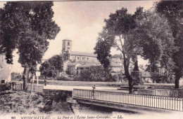 88 - Vosges -  NEUFCHATEAU - Le Pont Et L'église Saint Christophe - Neufchateau