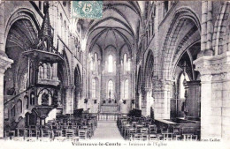 77 - Seine Et Marne -  VILLENEUVE  Le COMTE -   Interieur De L église - Autres & Non Classés