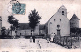 77 - Seine Et Marne -  Grandpuits-Bailly-Carrois - L église Et Le Pressoir - Altri & Non Classificati
