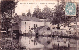 77 - Seine Et Marne -  Le Moulin De PORTONVILLE ( Bagneaux-sur-Loing )  - Bagneaux Sur Loing