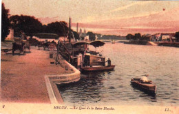 77 - Seine Et Marne -  MELUN - Le Quai De La Reine Blanche - Melun